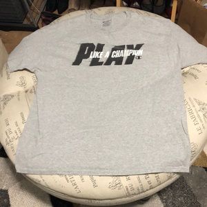 Champion gray Play like Champion tee size xl